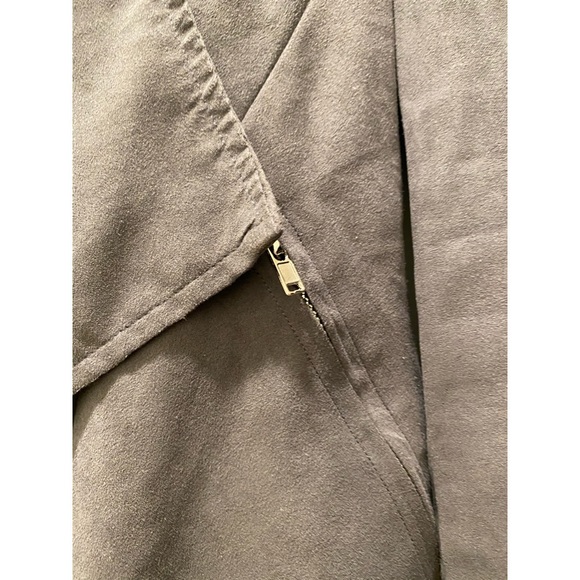 Tobi Gray Draped Waterfall Jacket - Size Small - Picture 5 of 5